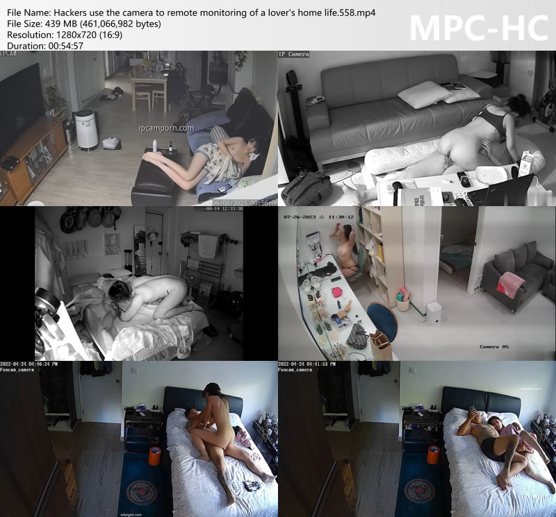 Hackers use the camera to remote monitoring of a lover's home life.558